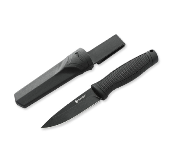 Ganzo Ніж Ganzo G806BW-BK чорний з чохлом (G806BW-BK)