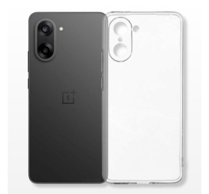 BeCover Чохол до мобільного телефона BeCover Silicone OnePlus Nord CE 5 5G Transparent (715697)