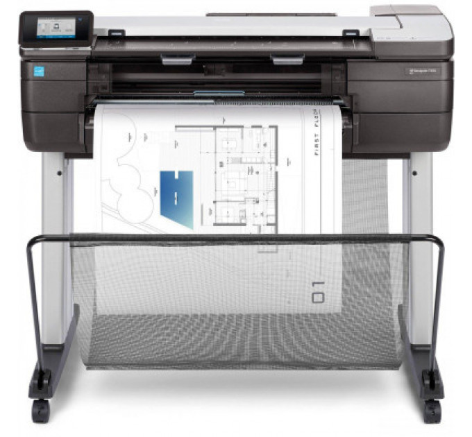Плоттер HP DesignJet T830 с Wi-Fi 24'' (F9A28D)