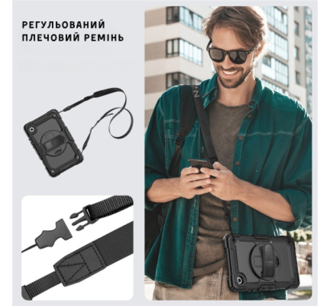 BeCover Чохол до планшета BeCover FortTab Samsung Galaxy Tab A11 Plus SM-X236B 11.0" Black (715640)