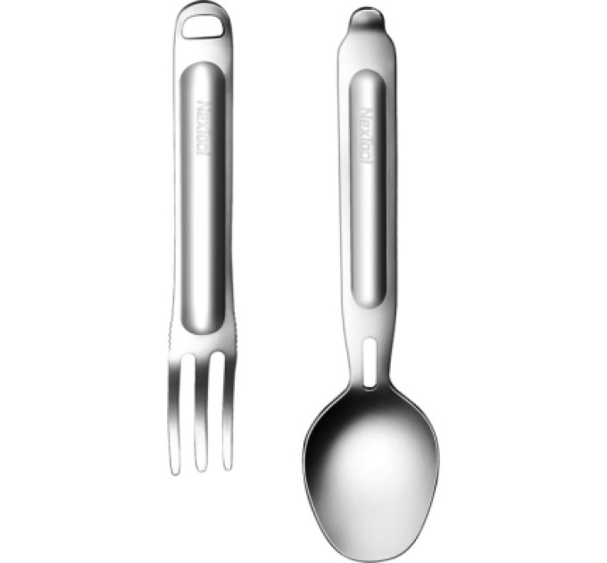 NexTool Набір туристичного посуду NexTool Portable Stainless Steel Tableware, нержавіюча сталь (NE20133)