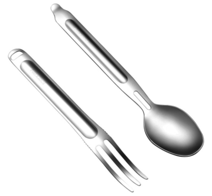 NexTool Набір туристичного посуду NexTool Portable Stainless Steel Tableware, нержавіюча сталь (NE20133)