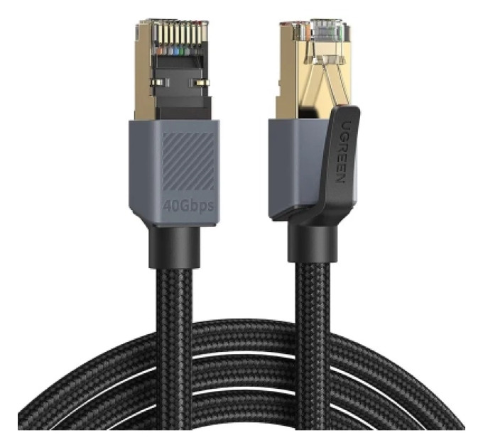 Ugreen Патч-корд UGREEN Cat8 F/FTP Ethernet Cable 2m Ugreen (85370)