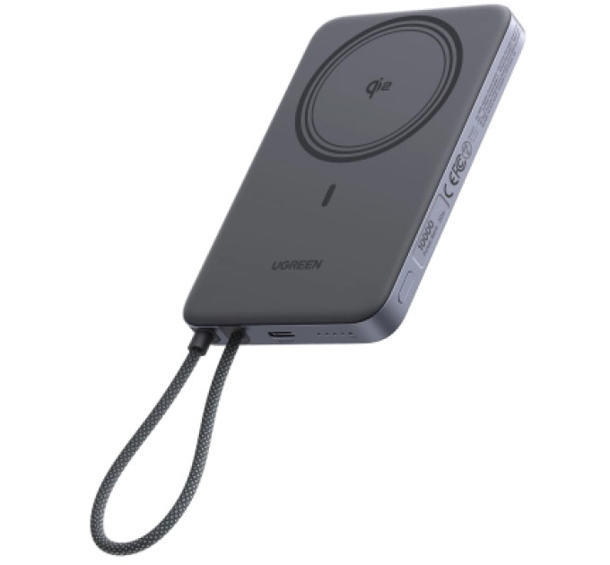 Ugreen Батарея універсальна Ugreen UGREEN Magnetic Wireless Power Bank (75982B)
