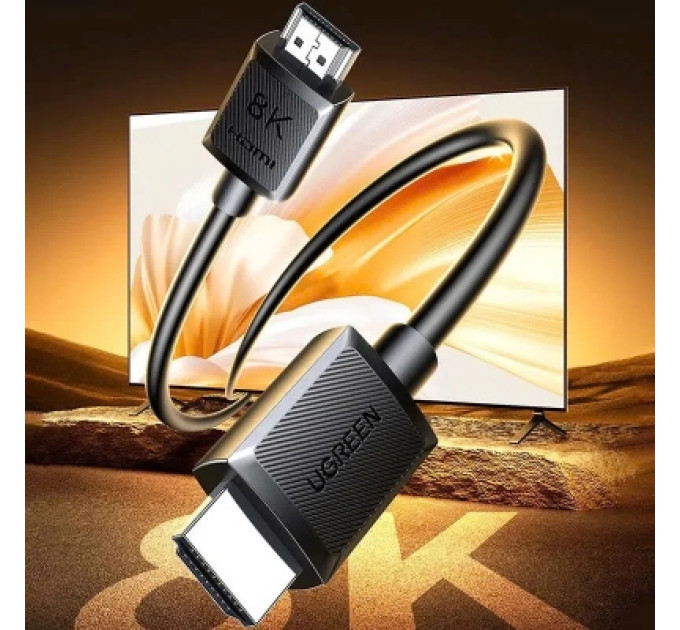 Ugreen Кабель мультимедійний UGREEN HDMI 8K Cable Male to Male 1m Ugreen (45430)