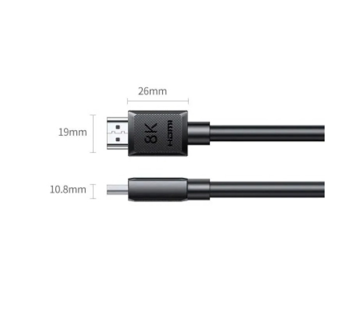 Ugreen Кабель мультимедійний UGREEN HDMI 8K Cable Male to Male 1m Ugreen (45430)