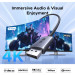 Ugreen Кабель мультимедійний UGREEN DisplayPort to HDMI 4K Cable Ugreen (95418)