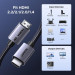 Ugreen Кабель мультимедійний UGREEN HDMI 16K Male to Male Aluminum Braid Cable 2m Ugreen (65900)