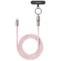 Ugreen Дата кабель UGREEN USB-C to USB-C PD Fast Charging Lanyard Cable 60W Max Pink 1.2m Ugreen (35510)