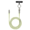 Ugreen Дата кабель UGREEN USB-C to USB-C PD Fast Charging Lanyard Cable 60W Max Green 1.2m Ugreen (35500)