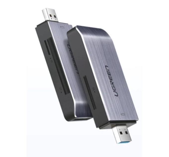 Ugreen Зчитувач флеш-карт UGREEN USB-A 3.0 to TF/SD/CF/MS Multifunction Card Reader Multi-Read Ugreen (50541)