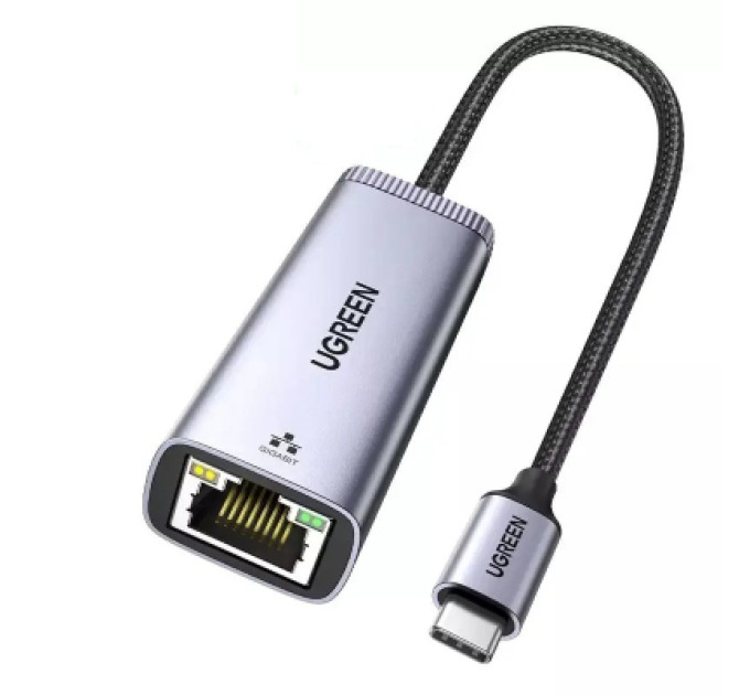 Ugreen Перехідник UGREEN USB-C Gigabit Ethernet Adapter Ugreen (40322)