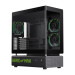 Gamemax Корпус  Gamemax N90 Black with window (N90 BG)
