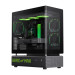 Gamemax Корпус  Gamemax N90 Black with window (N90 BG)
