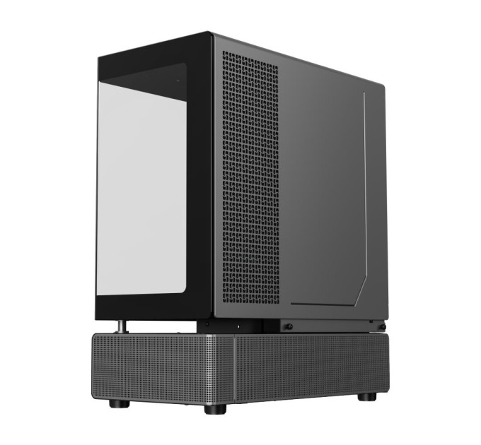 Gamemax Корпус  Gamemax N90 Black with window (N90 BG)