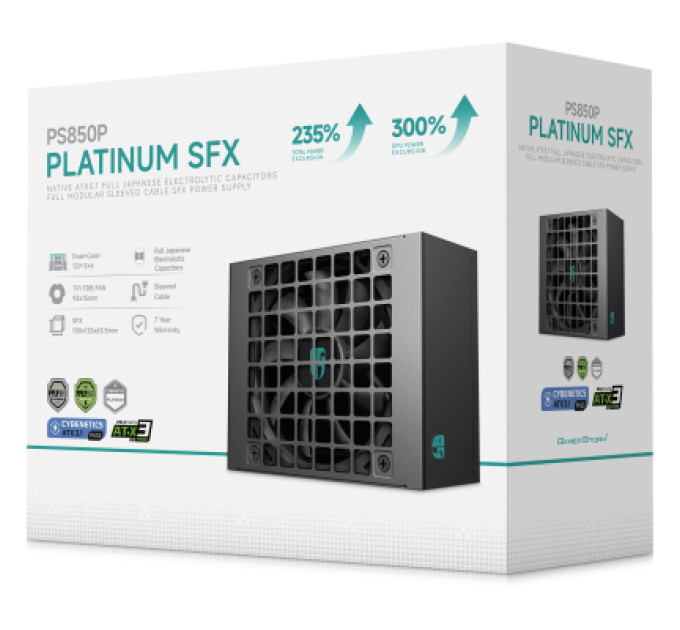 Deepcool Блок живлення Deepcool 850W GamerStorm PS850P (R-PS850P-FE0B-JGEU)