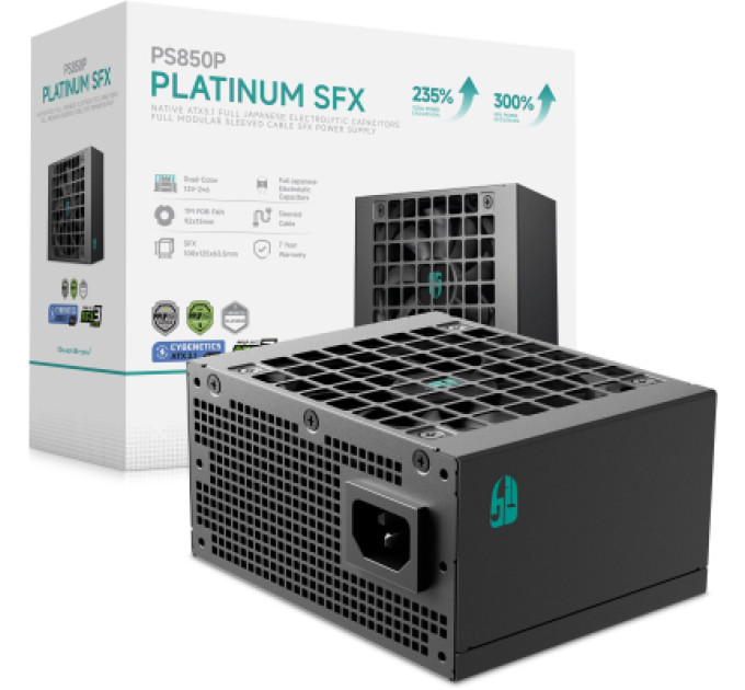 Deepcool Блок живлення Deepcool 850W GamerStorm PS850P (R-PS850P-FE0B-JGEU)