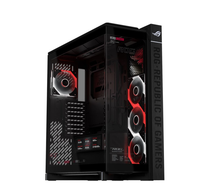 ASUS Корпус Asus ROG Cronox GR801 Curve TG ARGB Black (90DC00T0-B09030)