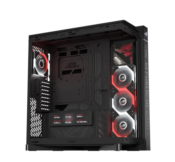 ASUS Корпус Asus ROG Cronox GR801 Curve TG ARGB Black (90DC00T0-B09030)