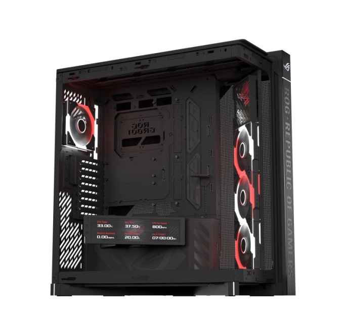 ASUS Корпус Asus ROG Cronox GR801 Curve TG ARGB Black (90DC00T0-B09030)