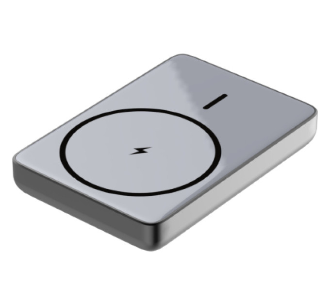 ATRIA Батарея універсальна Atria 10000mAh, PD/20W, 15W Wireless MagSafe, Black (WPD-W72B)
