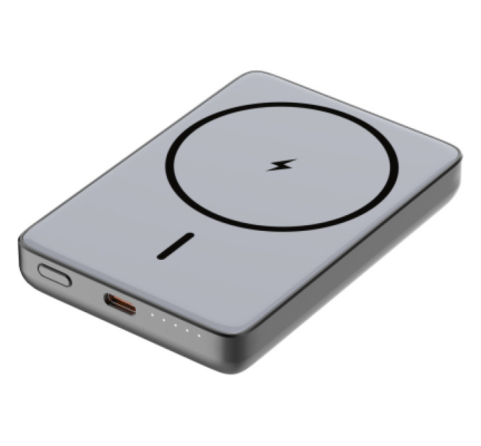 ATRIA Батарея універсальна Atria 10000mAh, PD/20W, 15W Wireless MagSafe, Black (WPD-W72B)