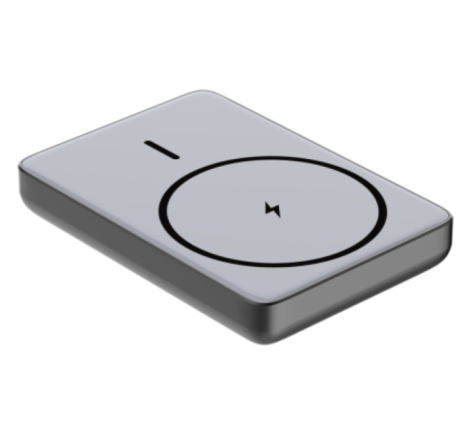 ATRIA Батарея універсальна Atria 10000mAh, PD/20W, 15W Wireless MagSafe, Black (WPD-W72B)