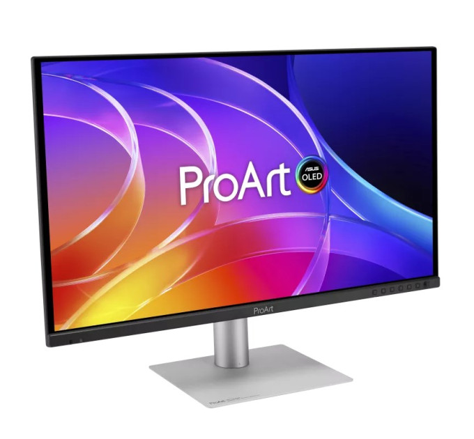 ASUS Монiтор Asus 26.5" ProArt PA279CDV (90LM06M0-B01K71) OLED Silver/Black 120Hz