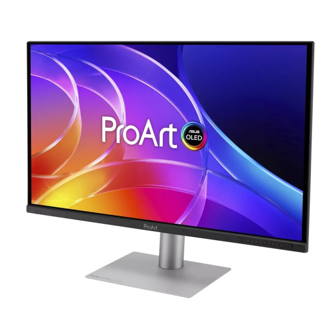 ASUS Монiтор Asus 26.5" ProArt PA279CDV (90LM06M0-B01K71) OLED Silver/Black 120Hz