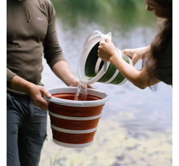 Tribe Відро складане Tribe Water Bucket 5 л terracota (T-FJ-0047-terracota)