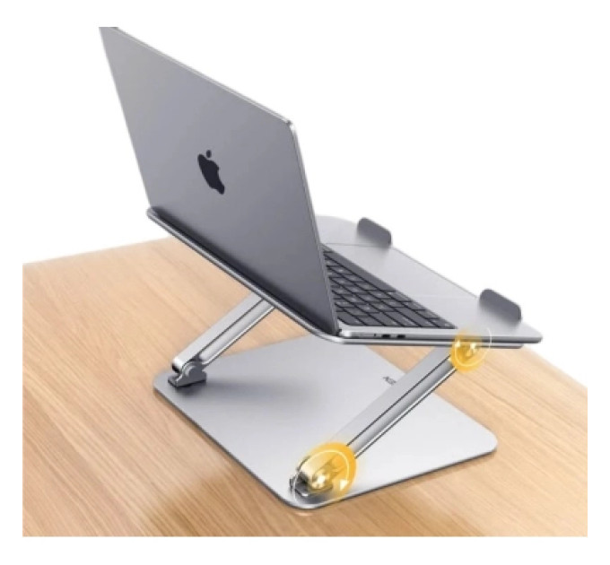 Ugreen Підставка до ноутбука Ugreen LP966 Laptop Stand Adjustable Angle/Heigh & Foldable Sliver (95187)