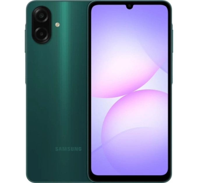Samsung Мобільний телефон Samsung Galaxy A07s 4/128Gb Green (SM-A077FZGGSEK)