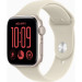 Apple Смарт-годинник Apple Watch SE 3 2026 GPS 40mm Starlight Aluminium Case with Sand Sport Band - S/M (MJKR4RK/A)