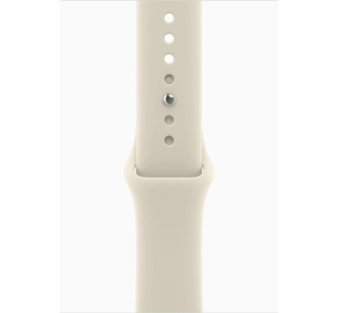 Apple Смарт-годинник Apple Watch SE 3 2026 GPS 44mm Starlight Aluminium Case with Sand Sport Band - M/L (MJL54RK/A)