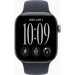 Apple Смарт-годинник Apple Watch Series 12 GPS 42mm Space Grey Aluminium Case with Navy Blue Sport Band - S/M (MJE74RK/A)