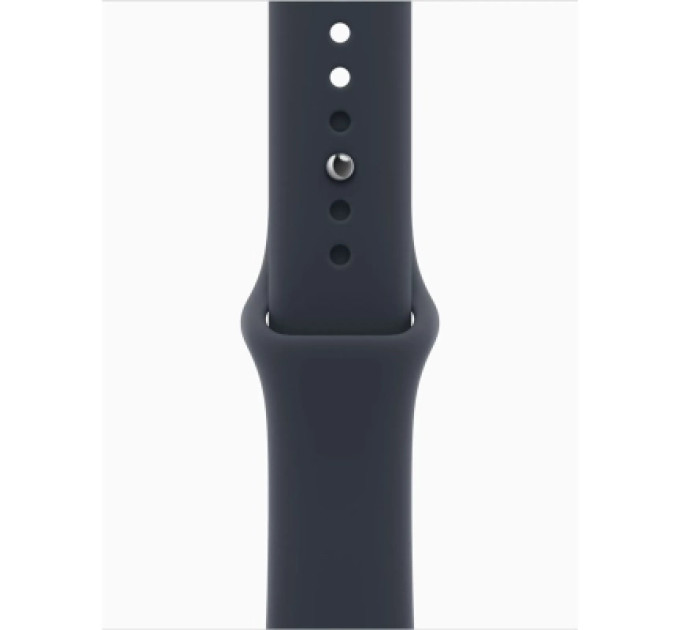 Apple Смарт-годинник Apple Watch Series 12 GPS 46mm Space Grey Aluminium Case with Navy Blue Sport Band - M/L (MJEJ4RK/A)