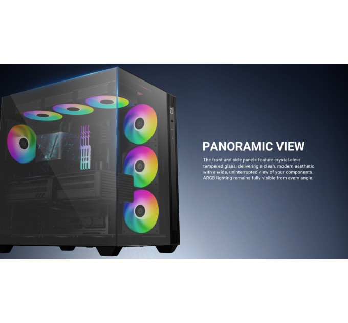 ID-Cooling Корпус ID-Cooling View 510 ARGB Black