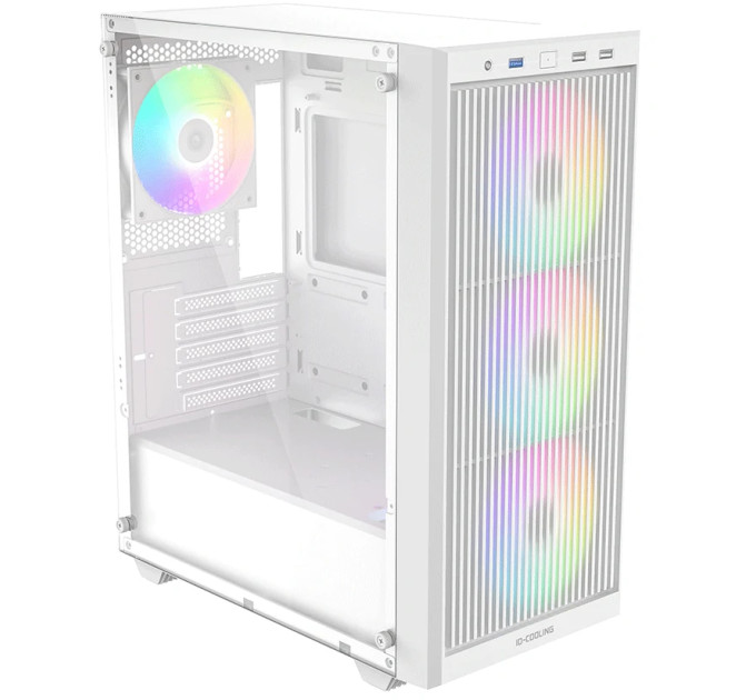 ID-Cooling Корпус ID-Cooling Ware 300 ARGB White