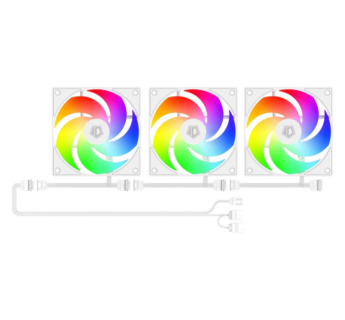 ID-Cooling Корпус ID-Cooling Ware 300 ARGB White