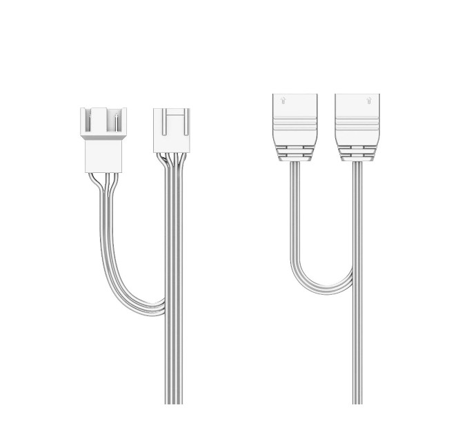 ID-Cooling Корпус ID-Cooling Ware 300 ARGB White