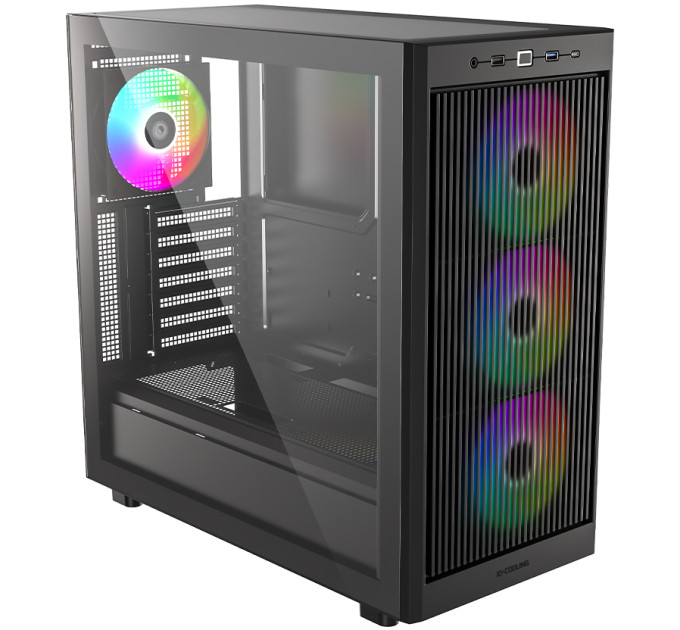 ID-Cooling Корпус ID-Cooling Ware 510 ARGB Black