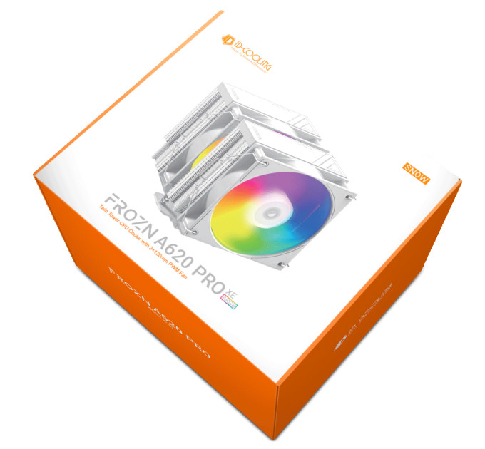 ID-Cooling Кулер процесорний ID-Cooling Frozn A620 Pro XE ARGB Snow White