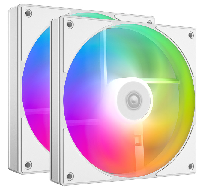 ID-Cooling Вентилятор ID-Cooling AS-140-ARGB-W Duet