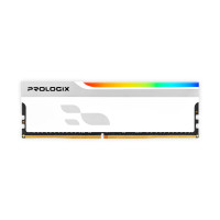 Модуль пам`ятi DDR4 8GB/3200 Prologix Onyx White RGB (PRO8GB3200YWR4)