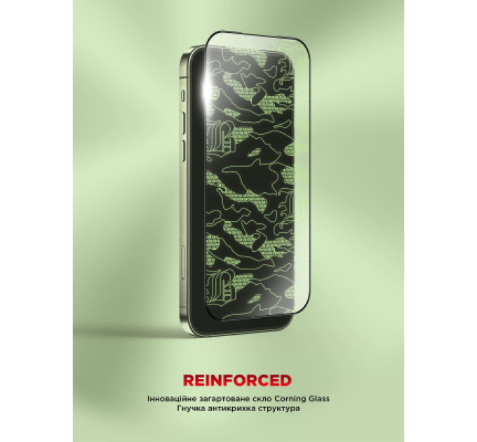 Armorstandart Скло захисне Armorstandart Corning Black Icon Apple iPhone 18 Pro (ARM92165)