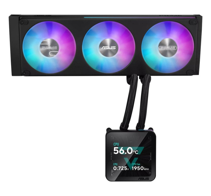ASUS Система водяного охолодження Asus Prime SLC II 360 ARGB LCD (90RC01W1-B0EAY0)