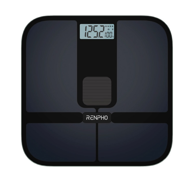 RENPHO Ваги підлогові RENPHO Elis Solar 2 Smart Body Scale Black (R-A020-BK)