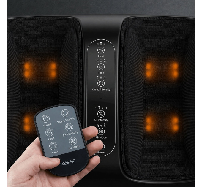RENPHO Масажер для ніг RENPHO 2-in-1 Foot and Calf Massager White (R-D001R-WH)