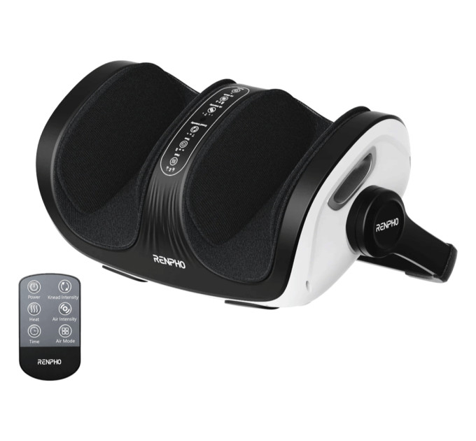 RENPHO Масажер для ніг RENPHO 2-in-1 Foot and Calf Massager White (R-D001R-WH)