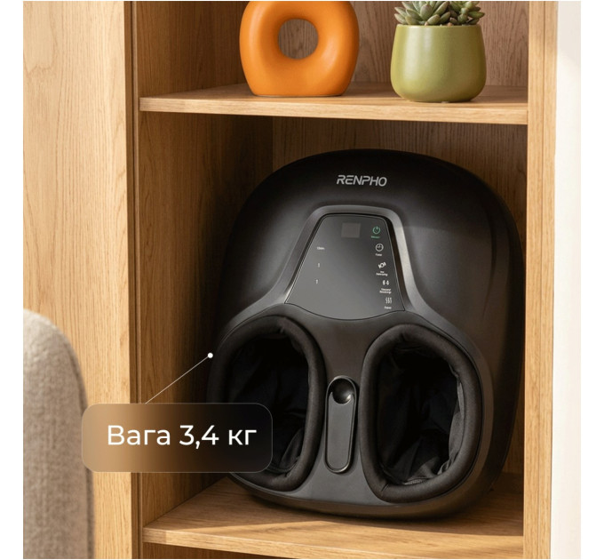 RENPHO Масажер для ніг RENPHO Shiatsu Compact Black (RP-FM058R-BK)